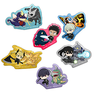 怪獣8号 ゴジラコラボ ちびキャラダイカットステッカー 【6種】