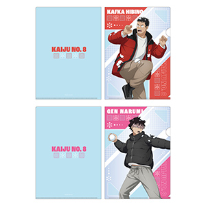 怪獣8号 クリアファイルセット 雪合戦Ver.