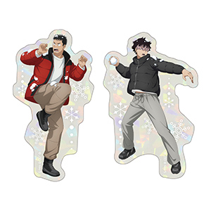 怪獣8号 ホログラムダイカットステッカー 雪合戦Ver.【2種】